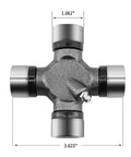 U Joint Kit 5-213X For 1330 Series Universal Joint OSR Outside Snap Ring Greasable 2 Pack Bearing Cap Diameter 1.062 In
