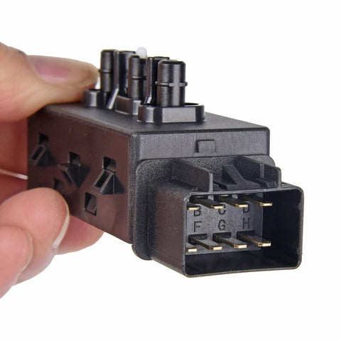 Close-up of Six Way Driver Seat Adjustment Switch Direct Replacement For 2007 2013 Chevy Silverado GMC Sierra Yukon