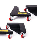 Heavy Duty Furniture Caster Set With 3 Wheel Low Profile Design For Easy Moving, featuring 2 inch swivel casters and strong plastic frame.