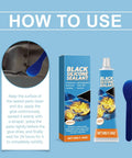 Portable Waterproof Engine Repair Sealant Kick Those Drips To The Curb With Rock Solid Bonding Built Tough For Grease Monkey Jobs High Performance Underhood Fix For Coolant And Oil Leaks Fast Setting Heavy Duty Adhesive Solution 2 Pack shown with scraper and how to use instructions.