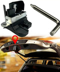 Trunk Latch Actuator Replacement For Volkswagen Tiguan Jetta Sportwagen Golf GTI Beetle And More Plug And Play OEM Style Lock Motor 5M0827505E9B9 931718 For Easy Install And Long Lasting Performance shown with installation