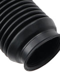 Close-up of rack and pinion boot kit with neoprene one-piece boot includes two clamps OE form fit durable steering rack bellows