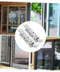 Premium Heavy Duty Barn Door Slider Track Wheel Kit With Smooth Silent Rolling Bearings For Quick Hassle Free Setup And Top Shelf Pantry Bedroom Closet Hardware shown with various sliding door installations.