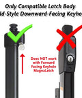 Premium Heavy Duty Replacement Keys For Pool And Garden Gate Magnetic Safety Latches Compatible With Original Series smooth operation note