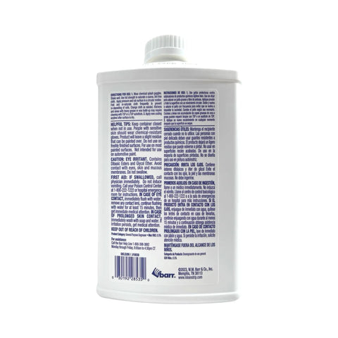Back label of Easy Liquid Sander Deglosser Quart For Wood And Metal Prep Removes Paint And Gloss To Create A Smooth Prep Ready Surface.
