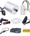 48V 1000W Brushless DC Motor Kit with 3500RPM for go karts, dirt bikes, e-bikes; includes controller, throttle, and other components