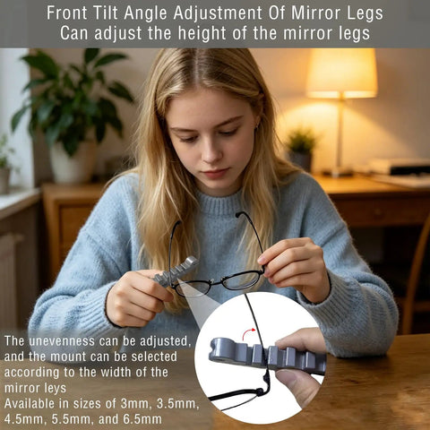 All In One Eyeglass Frame Adjustment Tool For DIY Glasses Repair Curvature Bender For Temple Arms And Nose Pads Precision Tweaks