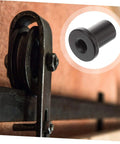 5 Pack Sliding Barn Door Track Spacers Replacement Kit For Barn Door Hardware, Heavy Duty High Carbon Steel, Corrosion Resistant
