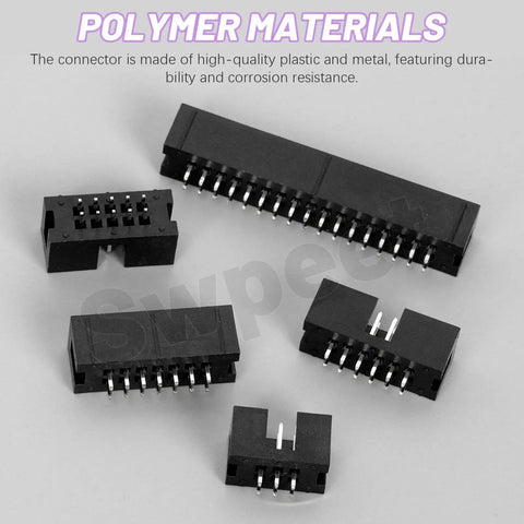 Must Have All In One DIP IC Socket Adaptor Kit With 35 Pieces 2.54mm Pitch Covering 20 24 26 30 34 40 50 Pin Sockets Box Header Connectors And Double Row Straight Pin Headers For Easy PCB Board Builds, featuring connectors on display