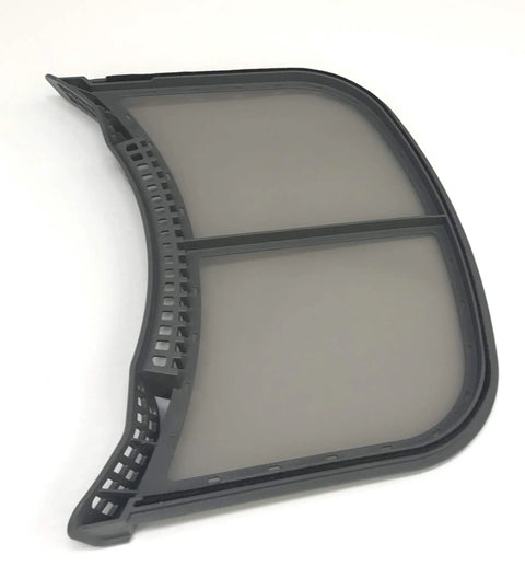 Side view of Dryer Lint Filter Screen Replacement for EFMG617SIW0 and EFMG617STT0 with durable easy clean mesh design.