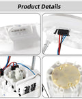 Electric Fuel Pump Module Assembly Replacement For Chrysler 300 Challenger Charger And Magnum V6 And V8 Engines 2005 2017 In Tank Pump With Filter And Seal Kit in detailed view showing connections and components.