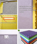 Portable Desktop Soundproof Booth Cover With Dense Acoustic Foam Panels That Make Vocals Hit Different While Blocking Room Echoes Tight Without Breaking Your Budget, showcasing foam panel details and design.