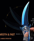 Folding Pocket Knife For Men With 3D Dragon Embossed Handle Beefy 440 Stainless Steel Blade Titanium Plated Finish Outdoor
