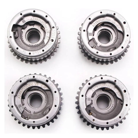 Premium Timing Chain Camshaft Adjuster Kit For Benz CLS500 E550 GLE500 With M278 V8 4.7L Turbo Engine And High Strength Alloy Build For Long Lasting Durability And Smooth Performance, 4 metal camshaft adjusters