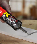 Applying Heavy Duty Construction Adhesive For Wood Concrete Stone And More Premium Max Strength Bond 9 Oz Cartridge