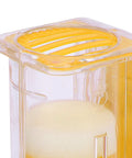 Close-up of clear cage from Queen Bee Marking Kit For Beekeepers One Handed Queen Catcher Bottle Cage With 0 99 Number Sticker And Tweezers