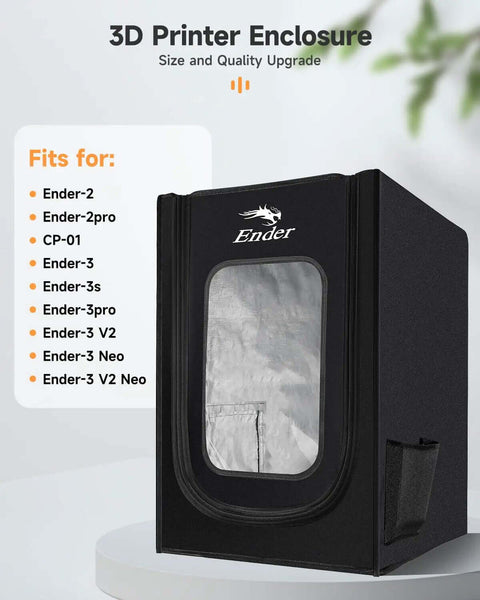 Beefy 3D Printer Enclosure Fireproof And Dustproof Tent With Constant Temperature Protective Cover, fits Ender series.