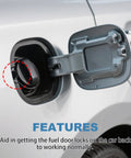 Fuel Door Lock Actuator Replacement for Kia Optima 2011-2020 and Hyundai Sonata 2015-2019 installed on car