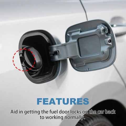 Fuel Door Lock Actuator Replacement for Kia Optima 2011-2020 and Hyundai Sonata 2015-2019 installed on car