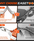Infographic comparing Two Pack Heavy Duty Cable Pulley Featuring A 360 Degree Swivel Ring And Anti Friction Bearing for durability and design.