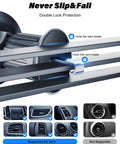 Rorhxia car air-vent magnetic phone holder, front view; strong magnet, MagSafe compatible for iPhone 13–16