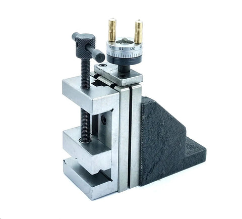Game Changing Mini Vertical Slide And Tool Post Kit Featuring Dead Nuts Accurate 2 Inch Steel Vice for precise milling tasks.