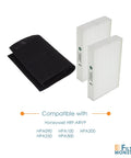 Replacement Filter Value Combo Pack Fits HPA Series Air Purifiers Replacing HRF-ARVP for HPA090 HPA100 HPA200 HPA250 HPA300
