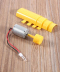 Parts of DIY Wind Turbine Generator Kit With 360 Degree Rotatable Blades And DC Motor For Science Education Teaching Tool.