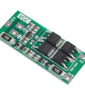 Badass 2S Battery Management Board With Automatic Balance Charging Circuit For 18650 Li Ion And Polymer Packs, detailed view of circuit components.