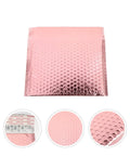 25 Pack Self Seal Bubble Mailer Envelopes 25x20cm padded cushion mailing bags, pink protective air cushion envelope detail
