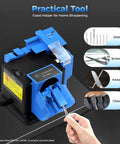 Electric Drill Bit Sharpener 110V Multifunction Grinding Tool For Knives Scissors Chisels With Adjustable Angle For Home Workshop And Garage Powerful Copper Motor Fast Sharpening Precise Durable