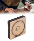 Crafting with 75mm Round Leather Cutting Die; precision hollow punch cutter, leather punch mold, alloy steel for DIY projects.