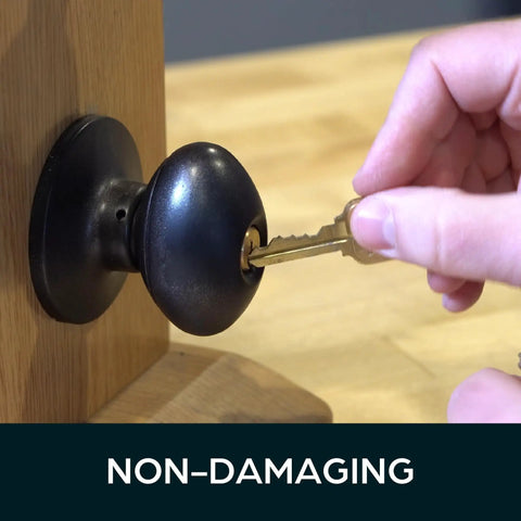 Lockout Key For Kwikset Door Locks Lifesaver For Pros And Landlords, Quick Outside Locking Solution For Evictions, Emergencies, And Privacy