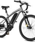 Race 21 Speed Electric Mountain Bike For Adults With Front Fork Suspension Peak 1200W Brushless Motor 27.5 Inch E-Bike Side View