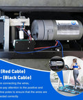 Image showing DC Drive Motor with Flywheel Replacement for Treadmills 3.0 Hp 130 VDC 2238 Watts installed in equipment.