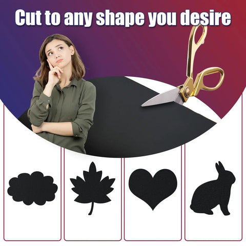 Beefy Closed Cell Neoprene Foam Sheet Roll For Soundproofing And Thermal Insulation Waterproof Shock Absorbing Rubber Padding cut into shapes with scissors.