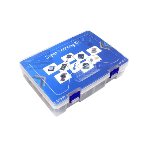 Noob Friendly Arduino Starter Kit For R3 Mega2560 Mega328 Nano With Step By Step Tutorial box with components illustration