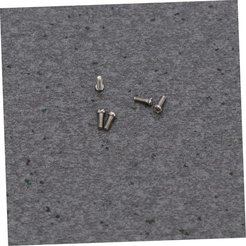 Premium Stainless Steel Micro Screw Kit With Tiny Screwdriver And Tweezers Dead Simple Glasses And Watch Repairs assorted screws on gray background