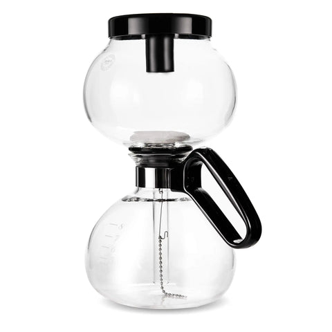 8 Cup Stovetop Siphon Coffee Maker For Rich Vacuum Brew, 24 Oz Heat Resistant Borosilicate Glass Durable Glass Construction