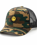 Vintage Camouflage Trucker Cap For Men And Women With A Soft Feel And Everyday Comfort, Affordable Price, Front View