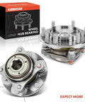Two Front Wheel Bearing And Hub Assembly Set 6 Lug For Toyota Tacoma 2005 2015 2016 2023 4Runner 2003 2023 FJ Cruiser 2007 2014
