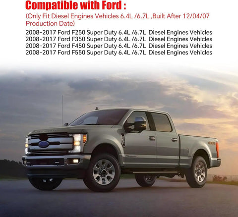 Ford Super Duty truck compatible with Gas Cap Replacement For Ford Diesel FC1068 8C3Z9030C Fits 2008-2017 models