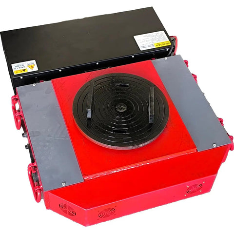 Remote Control Electric Equipment Mover Heavy Duty Machinery Moving Skates with 360-degree turntable for smooth moves.