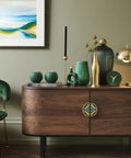 Wooden cabinet with Two Pack Boho Floral Cabinet Handles With 3 Inch Center Holes Semicircle Drawer Pulls In Gold Finish