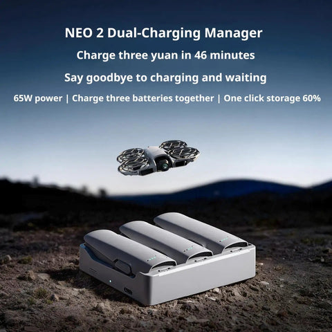 Drone Battery Charging Hub For Neo 2 Drone Batteries With Fast Charge Multi Battery Management Flight Ready Storage Portable Power Station