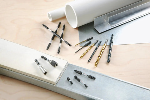 Torx Size 20 Impact Tough Screwdriving Bits 2 Inch, 5 Pack with Xtended Torsion Zone, Hardened Core, and Precision Tips on metal surface