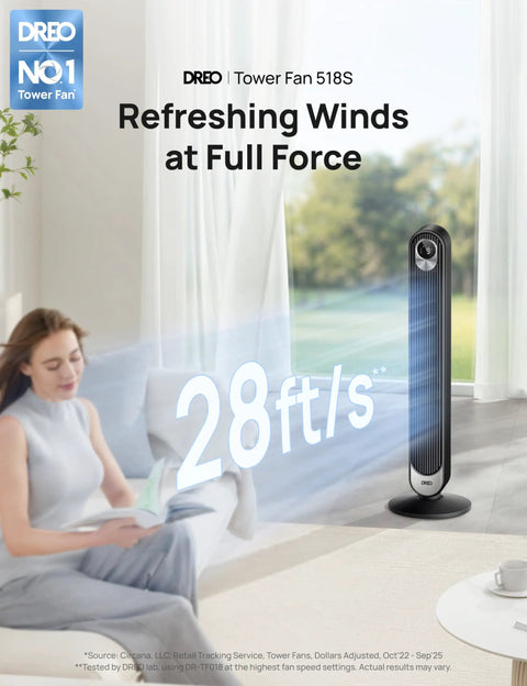 Smart WiFi Bladeless Tower Fan For Bedroom And Living Room And Home Office Floor Standing Oscillating Quiet Cooler With Fast Airflow Beat The Summer Grind And Keep Your Space Ice Cold All Night Long