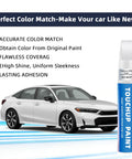 Honda NH 883P Exact Color Match Touch Up Paint Pen For Rock Chips Door Scratches And Paint Nicks beside white Honda car