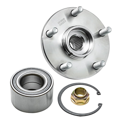 Front Wheel Bearing Hubs Pair For 1992-2003 Toyota Camry 2.2L 2.4L, 1999-2003 Toyota Solara 2.2L 2.4L, 1999-2003 Lexus RX300 AWD