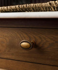 Five Pack Antique Brass Cabinet Knobs And Vintage Drawer Pulls Zinc Alloy Hardware For Kitchen Cupboards And Dressers on wooden drawer